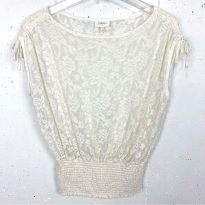 Anthropologie lace top